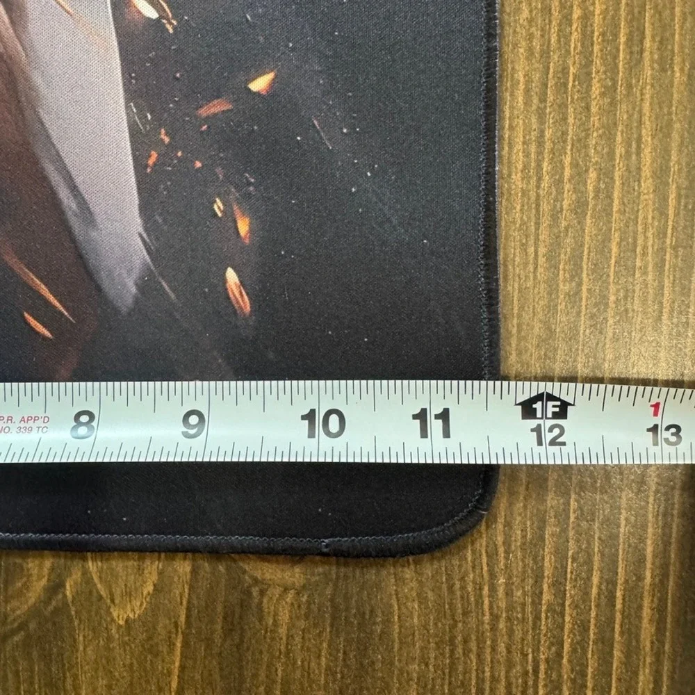 Gundam Graphic Playing Mat TCG‎ CCG Very Large 30x11 Desk Pad White Black